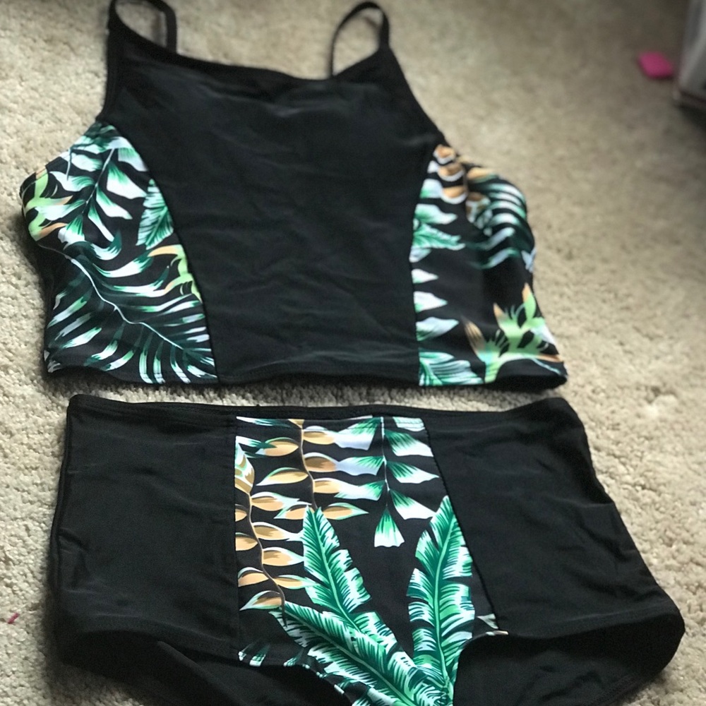 Jungle Print Bikini Set